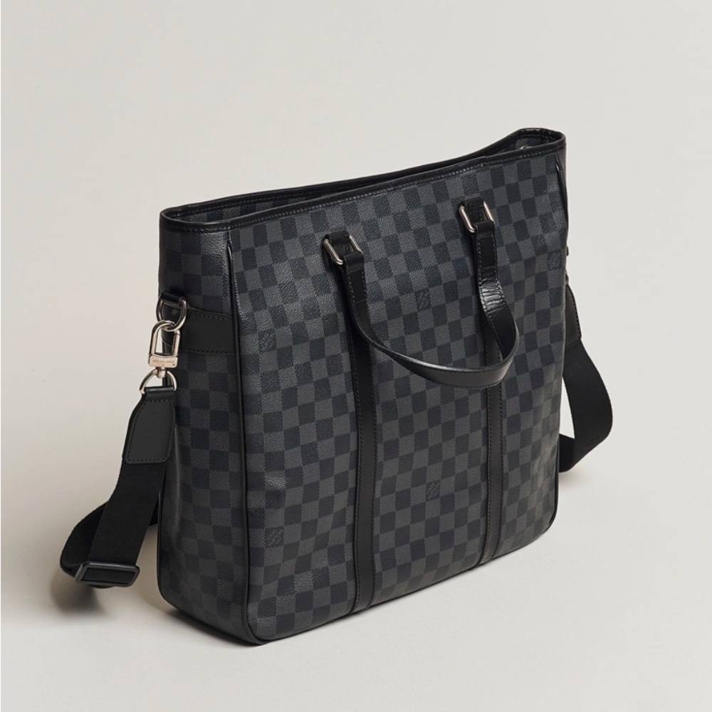 Louis Vuitton Graphite Damier Canvas Bag Retail $1800 - Picture 4 of 9